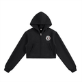 Got Spliff Cropped Zip-Up Hoodie