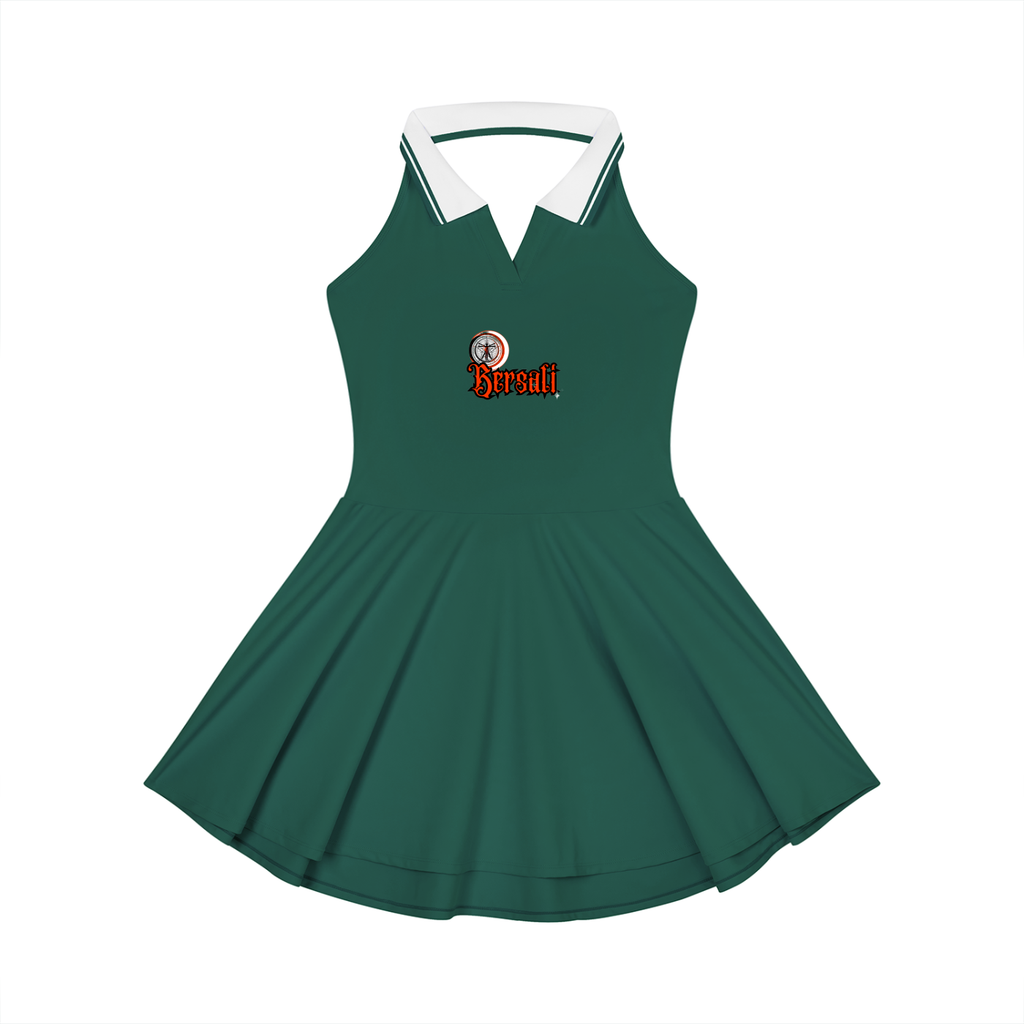 Bersali Prophets Message Halter Tennis Dress