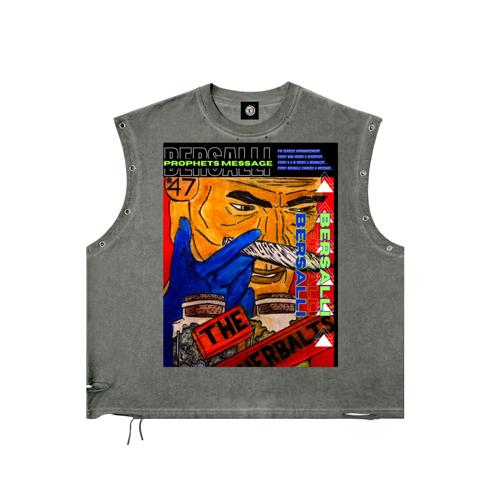 “The Herbalist” Distressed Tank