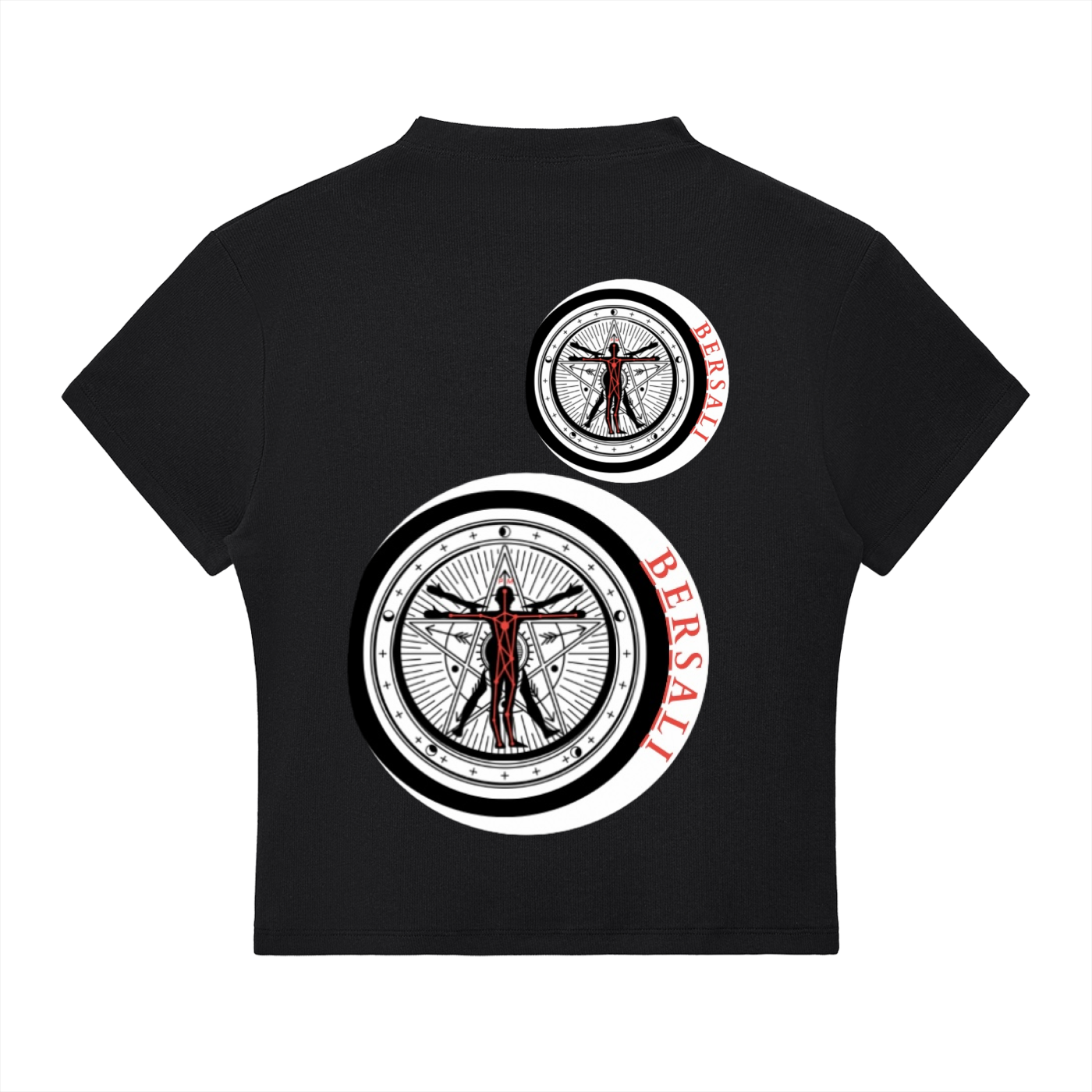 Vitruvius Mock Neck T-Shirt