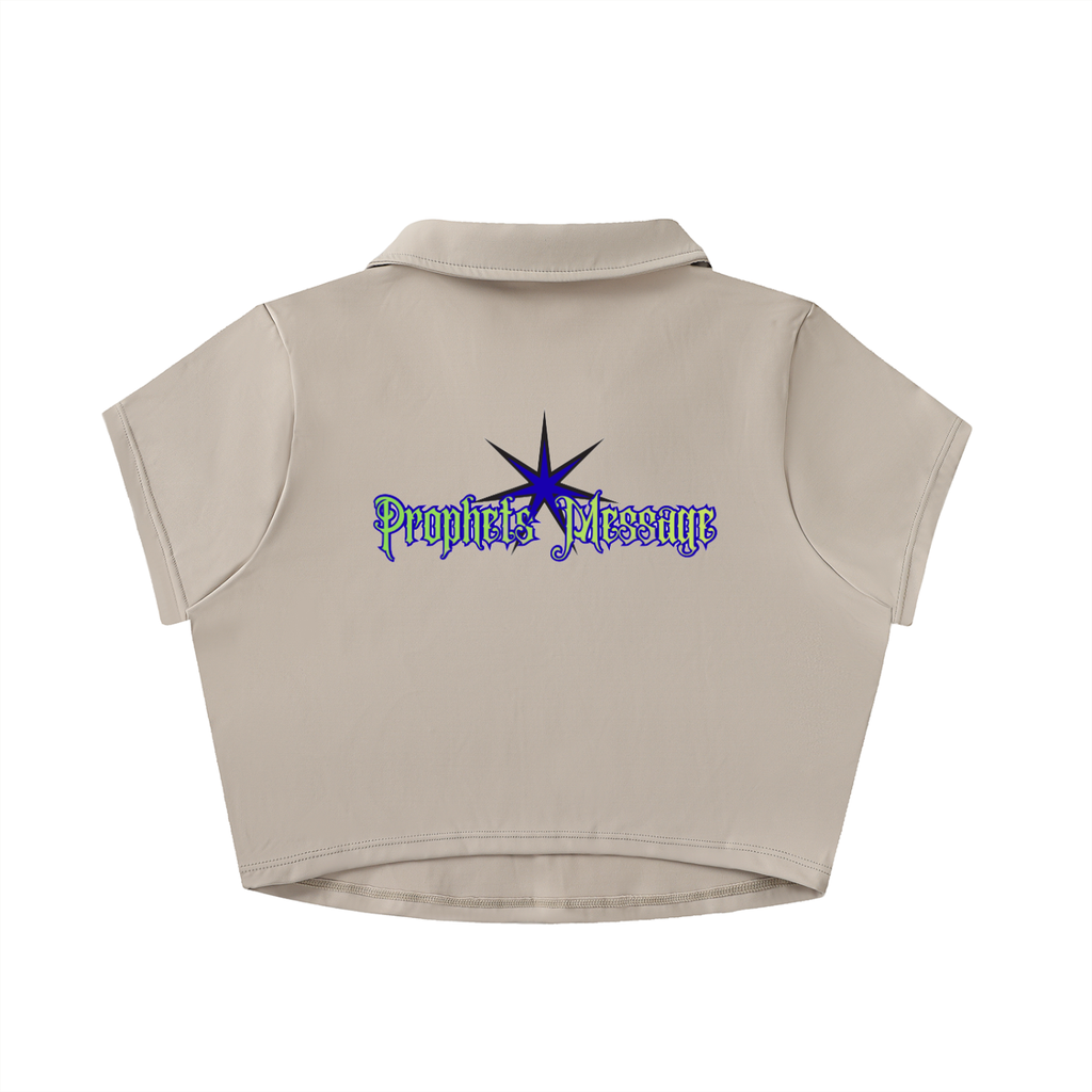 Bersali PM V-Neck Crop Top