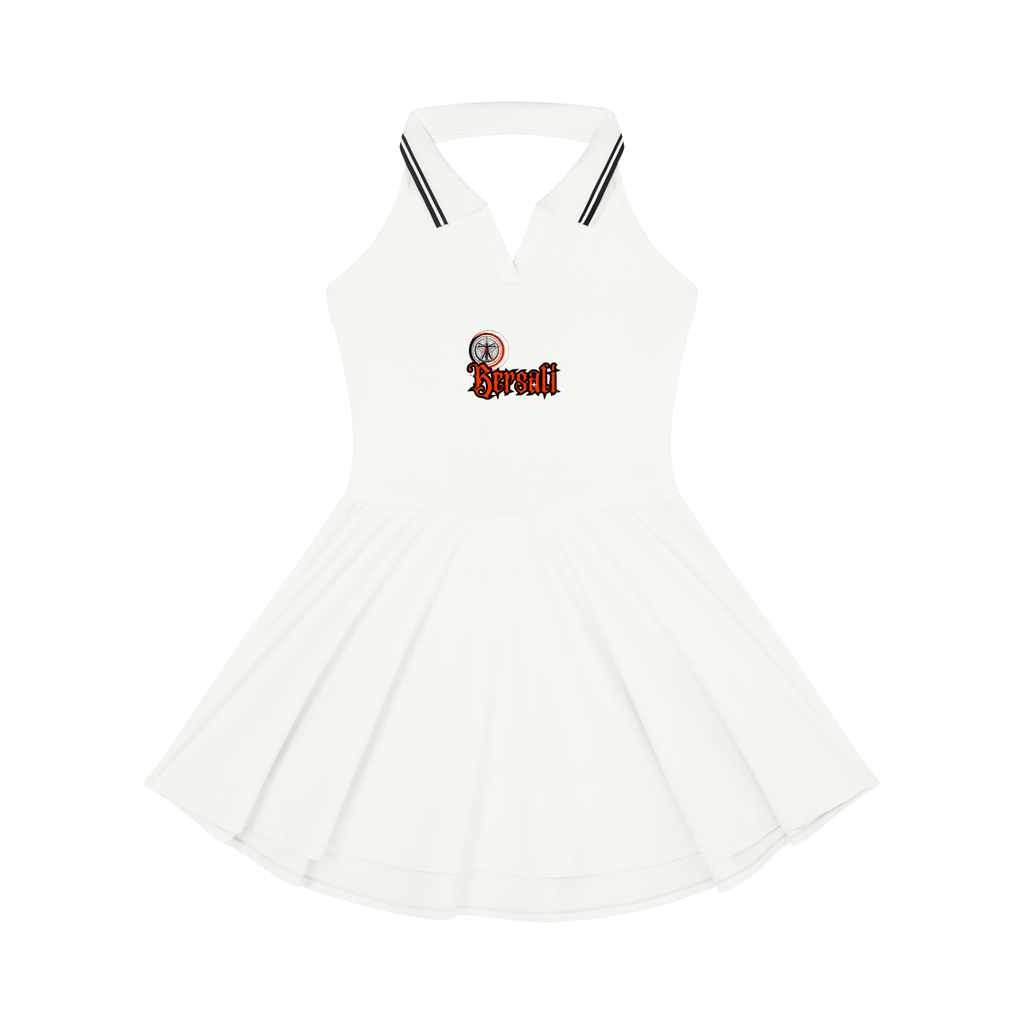 Bersali Prophets Message Halter Tennis Dress